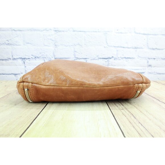 Michael Kors Brown Leather Crosby Shoulder Crossbody Bag - Picture 5 of 12